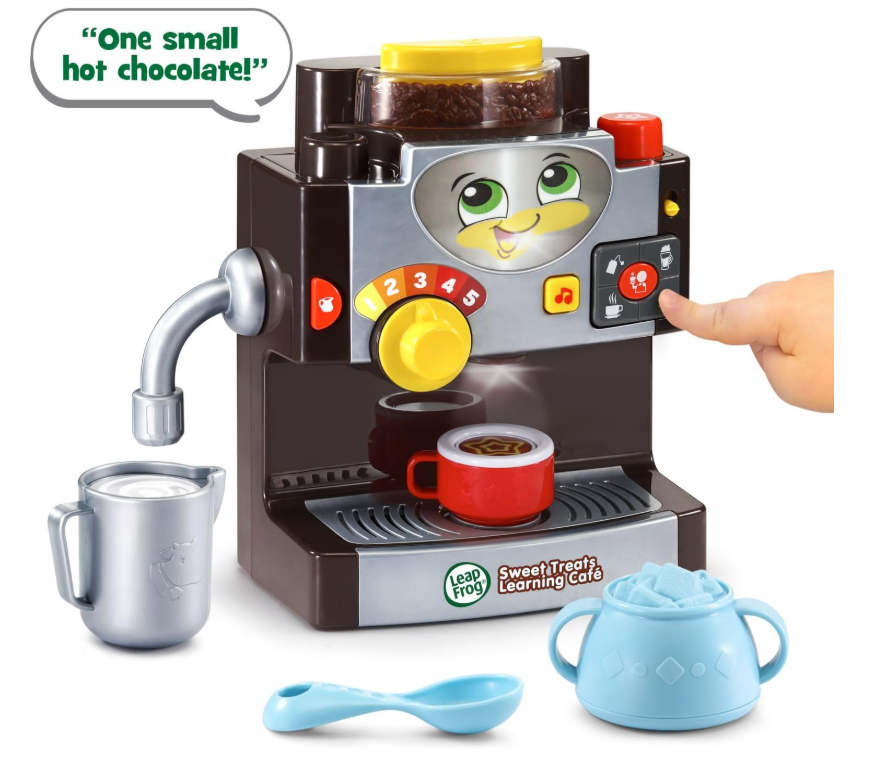 LeapFrog Sweet Treats Learning Café Electronic Toy, Brown, 12 Pieces