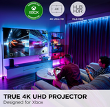 ViewSonic PX749-4K 4,000 ANSI Lumens 4.2ms 240Hz USB-C 4K Home Projector Designed for Xbox