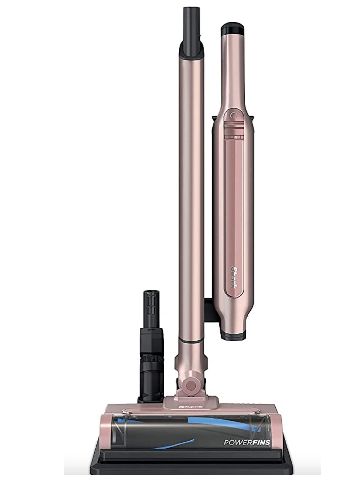Shark WANDVAC System Ultra Lightweight Hybrid 3 in 1 Cordless handheld to stick vacuum, Powerful Cordless Stick Vacuum with Boost Mode, Crevice tool, Pet Multi Tool,Rose Gold - Shark WS632RG