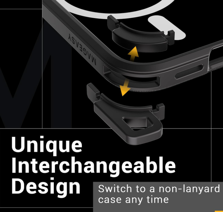 MAGEASY Case with Strap for iPhone 15 Pro Max - Ultimate 22ft Drop Protection, 6.7" Crossbody Case with Lanyard, Compatible with MagSafe - Odyssey Ultra M | Embedded Metal Frame