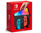 Nintendo Switch Console OLED with Neon Red/Blue JoyconNintendo Switch