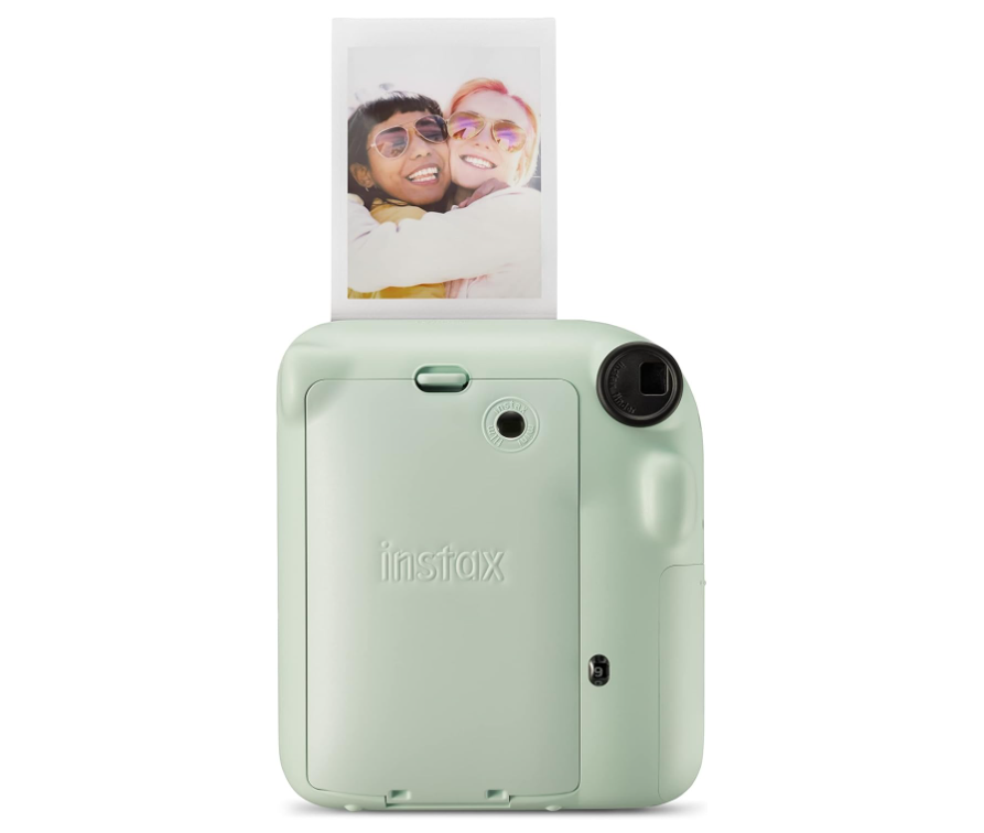 Instax Mini 12 Instant Camera with Auto-Exposure, Mint Green