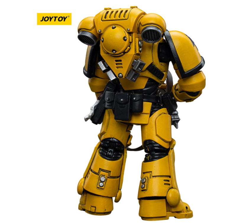 JOYTOY Warhammer 40k Imperial Fists, Imperial Fists Intercessors 1/18 Action Figure