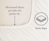 Laura Ashley Home - King Sheets, Soft Sateen Cotton Bedding Set - Sleek, Smooth, & Breathable Home Decor (Garden Palace Blue, 4 pieces,King)