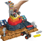 Hot Wheels Monster Trucks System of Play Ultimate Crush Yard Playset