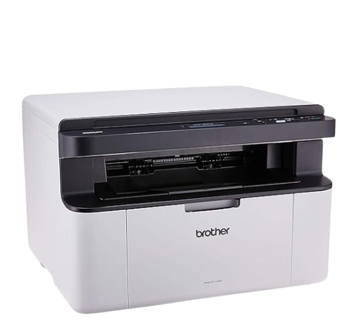 Brother DCP-1610W - A4 All-in-One Monochrome Laser Printer. Print/Scan/Copy. WiFi. White color
