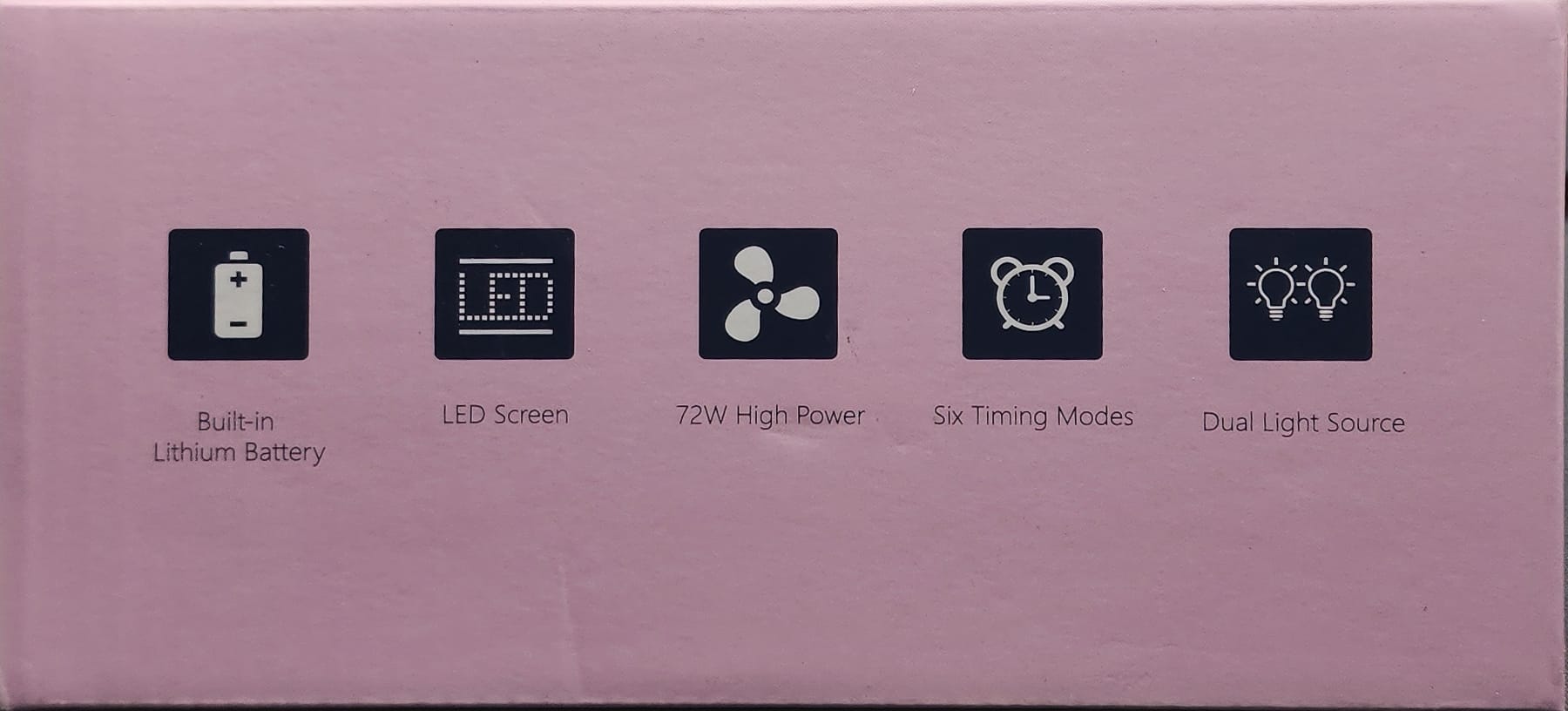 Medicure Dryer Glitter Heart Design