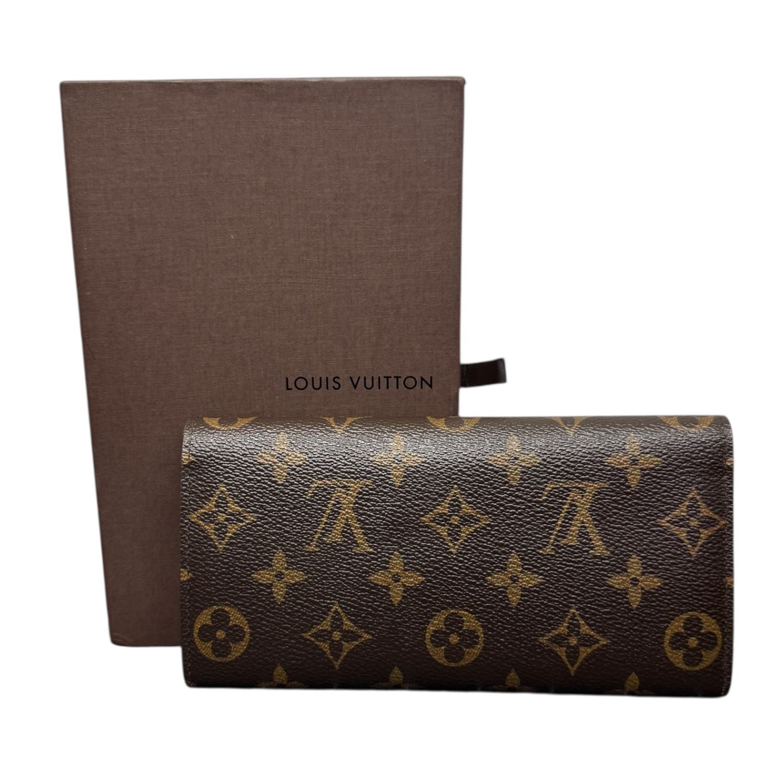 Louis Vuitton M60136 Emilie Monogram Rouge Wallet