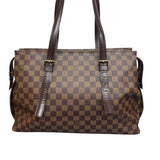 Louis Vuitton Chelsea Tote Bag Brown Damier ebene
