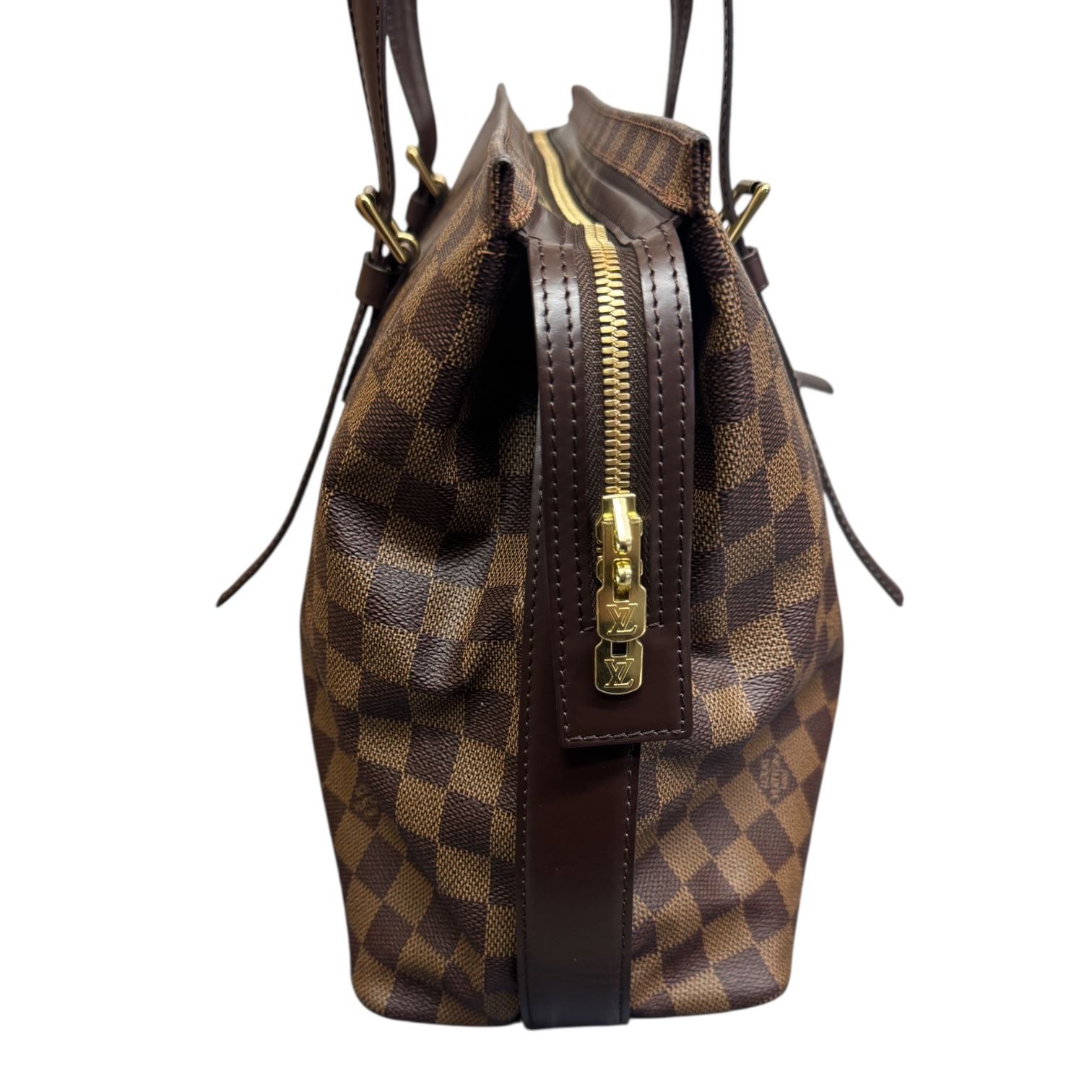 Louis Vuitton Chelsea Tote Bag Brown Damier ebene