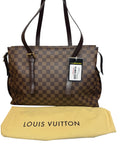 Louis Vuitton Chelsea Tote Bag Brown Damier ebene