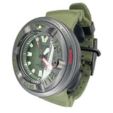 Citizen Promaster Diver Watch BJ8057-17X Green Rubber Strap 30ATM (used)