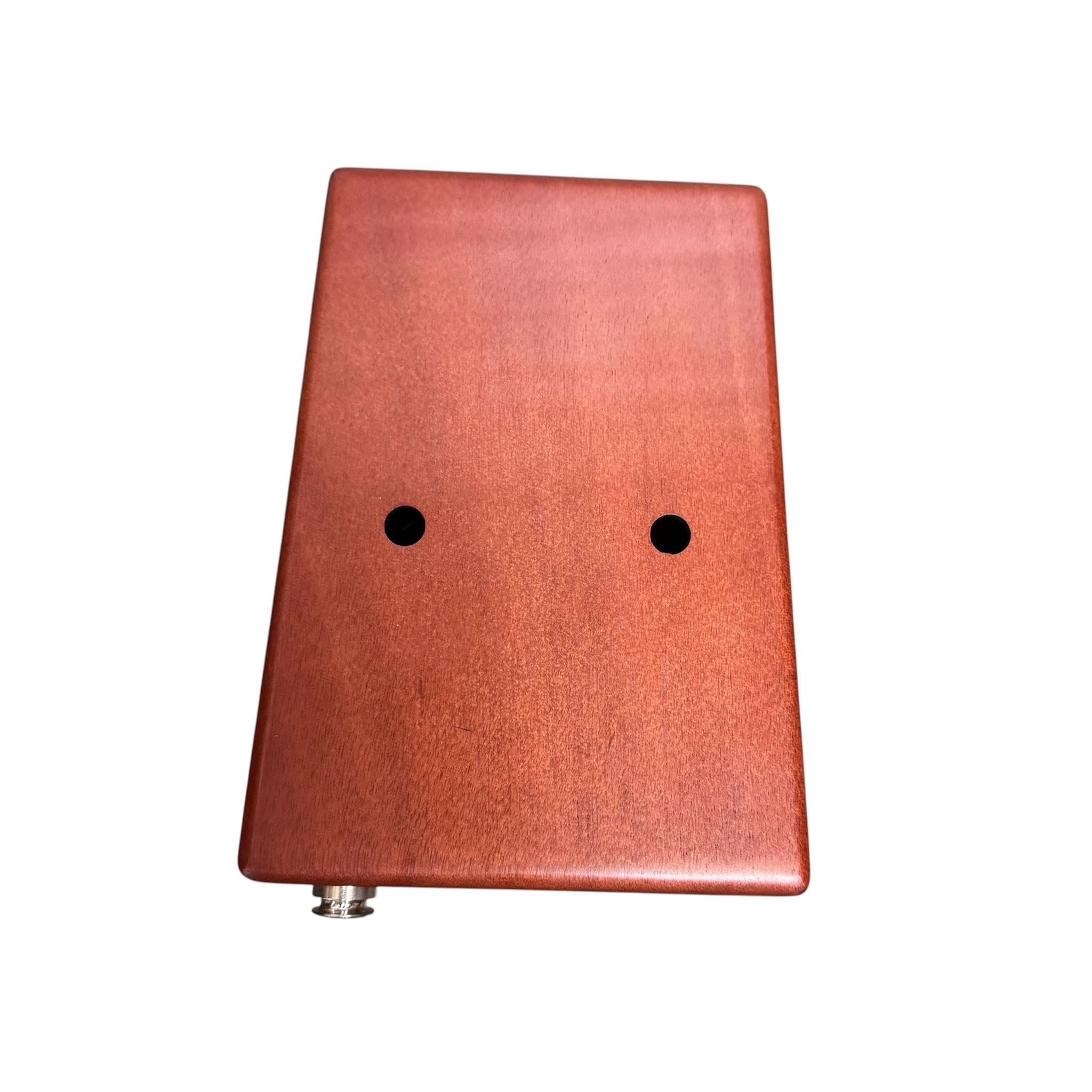 Kaxida ZTC724/AP 17 Keys EQ Kalimba Mbira Calimba Solid Acacia Thumb Piano Link Speaker Electric Pickup with Bag +3 M Cable