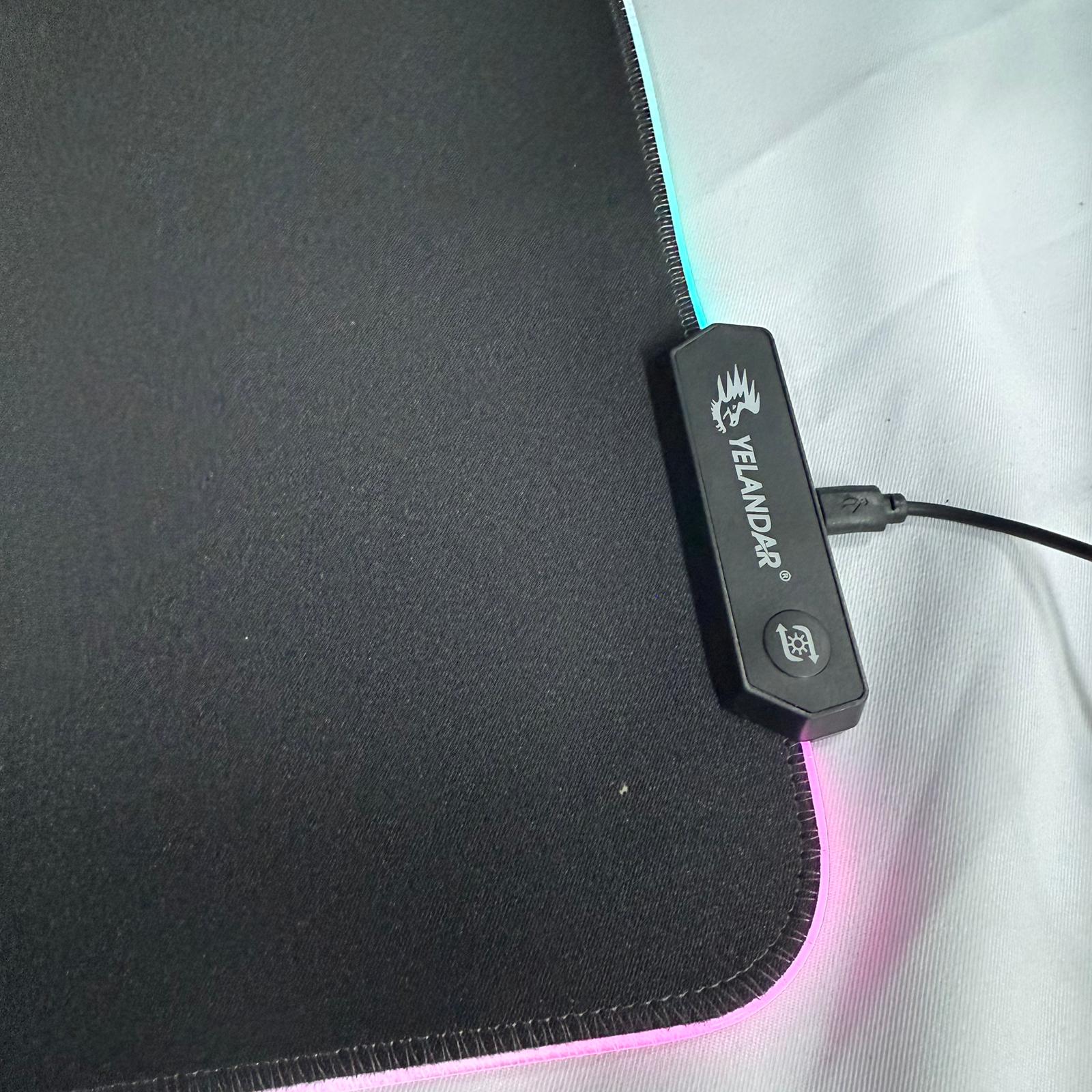 Gaming Mouse Pad LED 30 x 80 cm