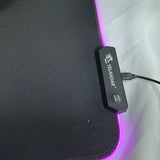 Gaming Mouse Pad LED 30 x 80 cm