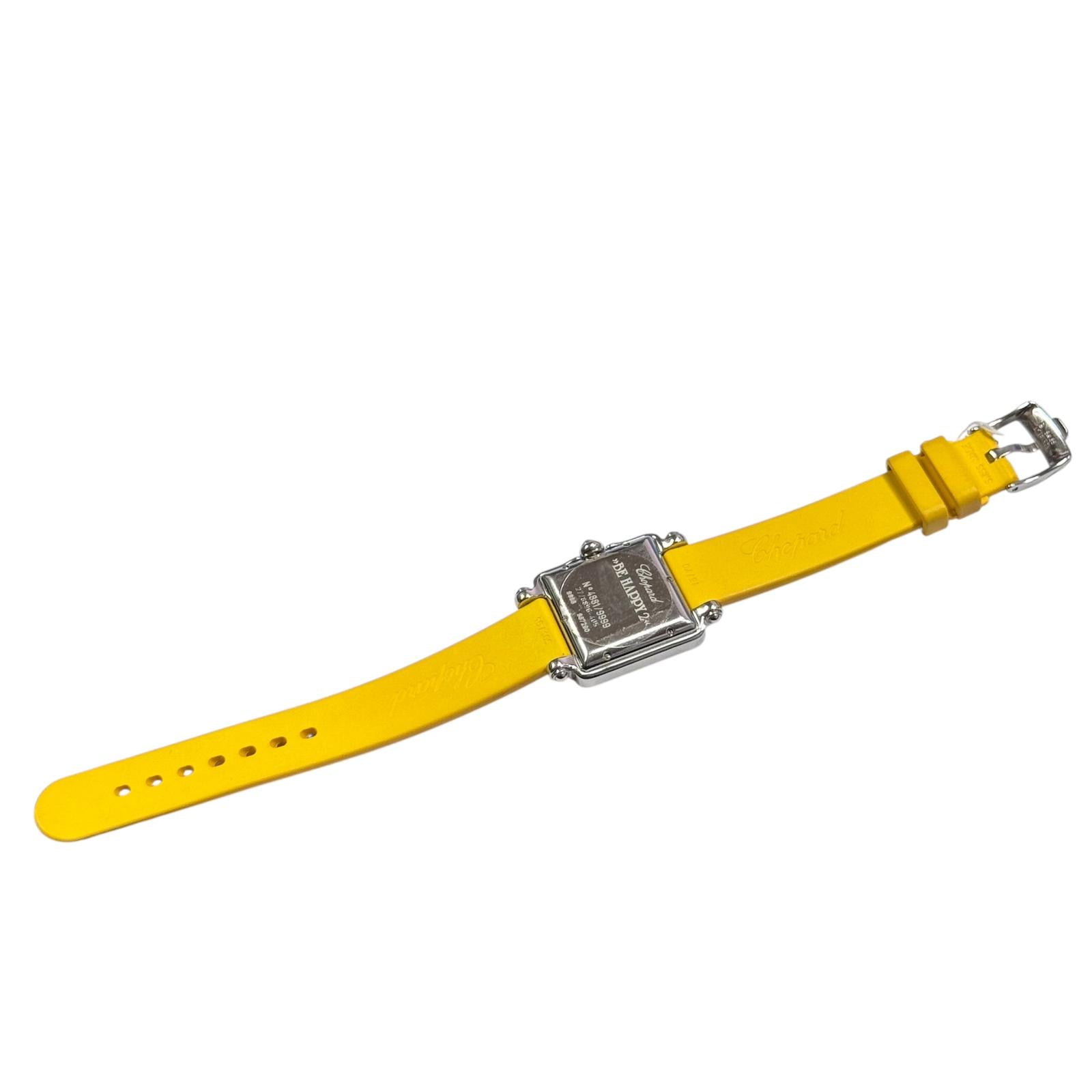 Chopard 8896 Be Happy 2 Quartz Diamond=3 In Dial Watch, 27mm