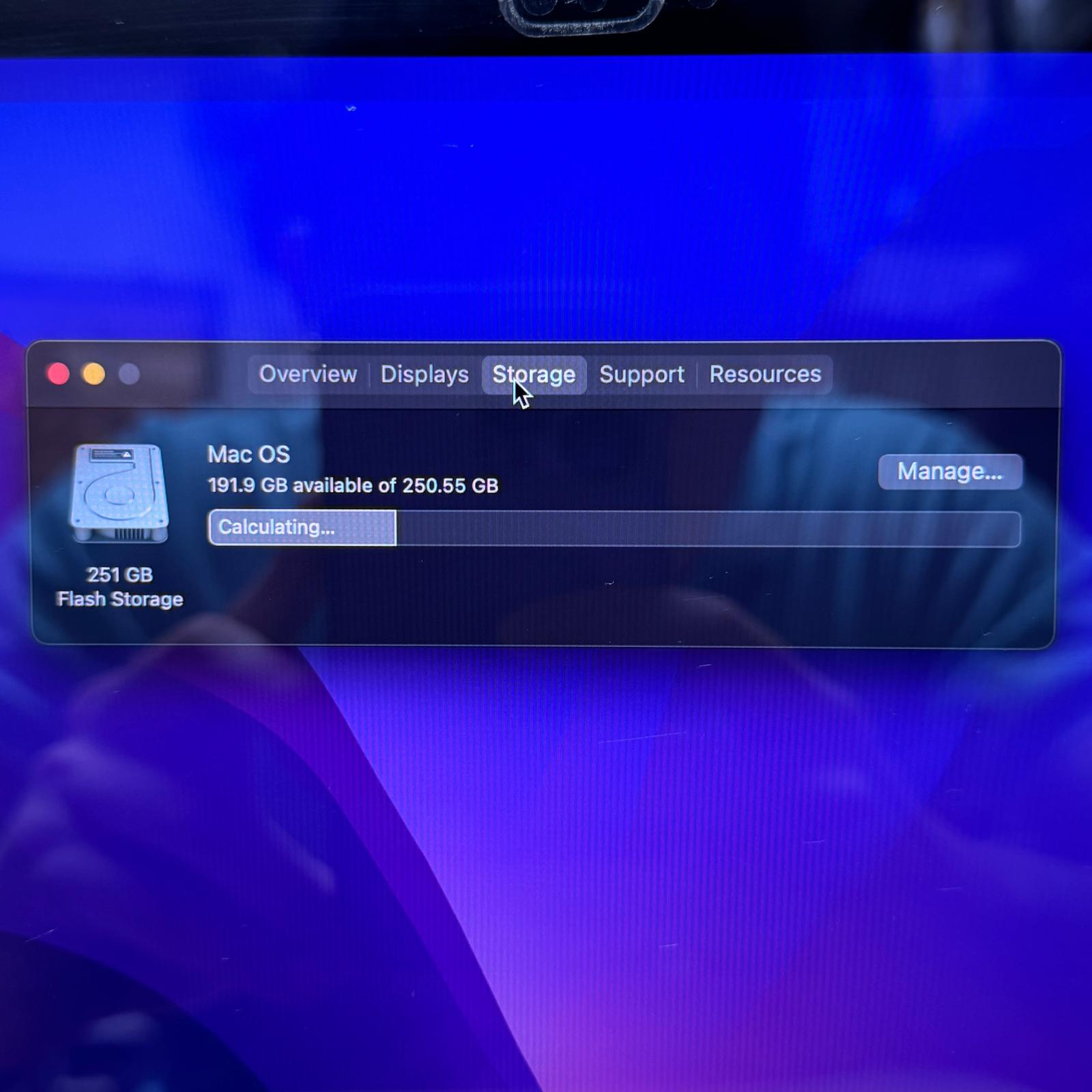 LAPTOP-CI5/256GB/2016/13"/SILVER APPLE MACBOOK PRO