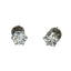 14KWG Solitaire Lab Grown Diamond2=4.50cts, E-F Color, VVS1 Earring