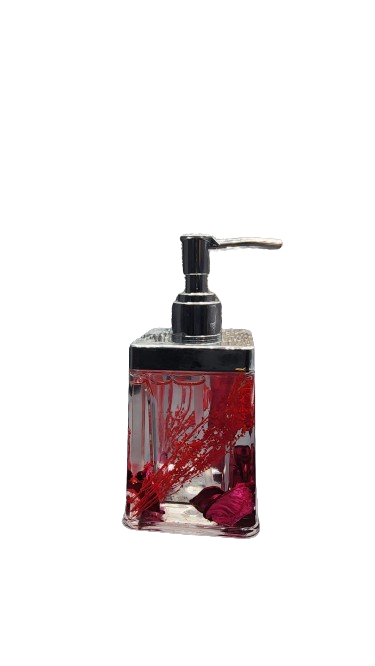 Bathroom Accessories Set Flower Petals Design