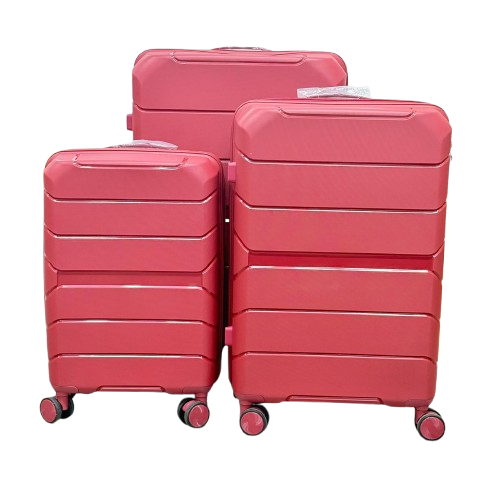 Luggage Set-3pc/Red