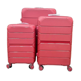 Luggage Set-3pc/Red