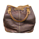 Louis Vuitton Peche Monogram Eden Neo Bag With Calfskin Circus Bag Charm Marron