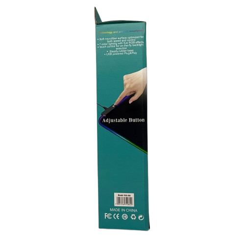 Gaming Mouse Pad LED 30 x 80 cm