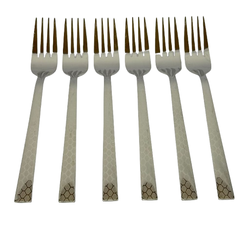 Dinner Fork 6pcs Fish Scale