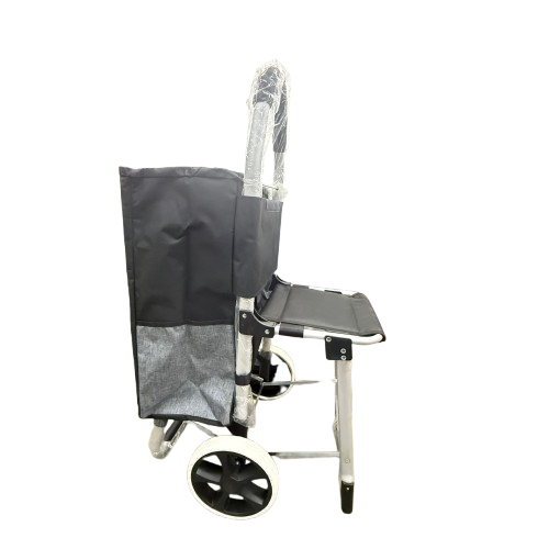 Shopping Trolley with Seat