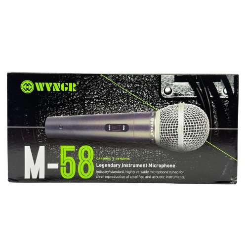 Wired Microphone Black M-58