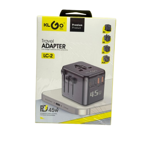Travel Adapter W Charger LC2