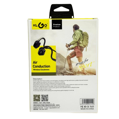 Earphones Bone Conduction KLGO HK 878L