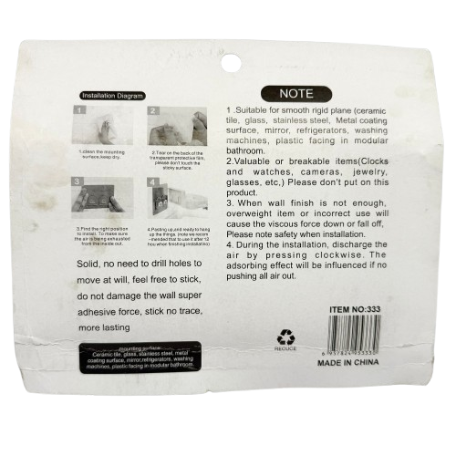 Large Suction Multi-Purpose Holder