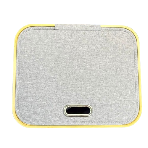Laundry Bag W Wood Trim 40X33X75