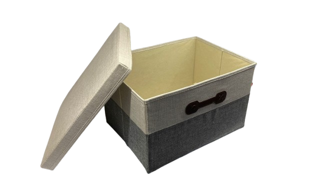 Storage Bin w/ Cover 40 x 30 x 25 cm