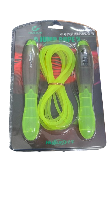 Neon Skipping Rope – Model HJ EV06 (Green/Blue)