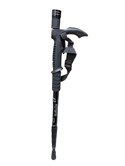 4-Fold Hiking Stick with Built-In Light