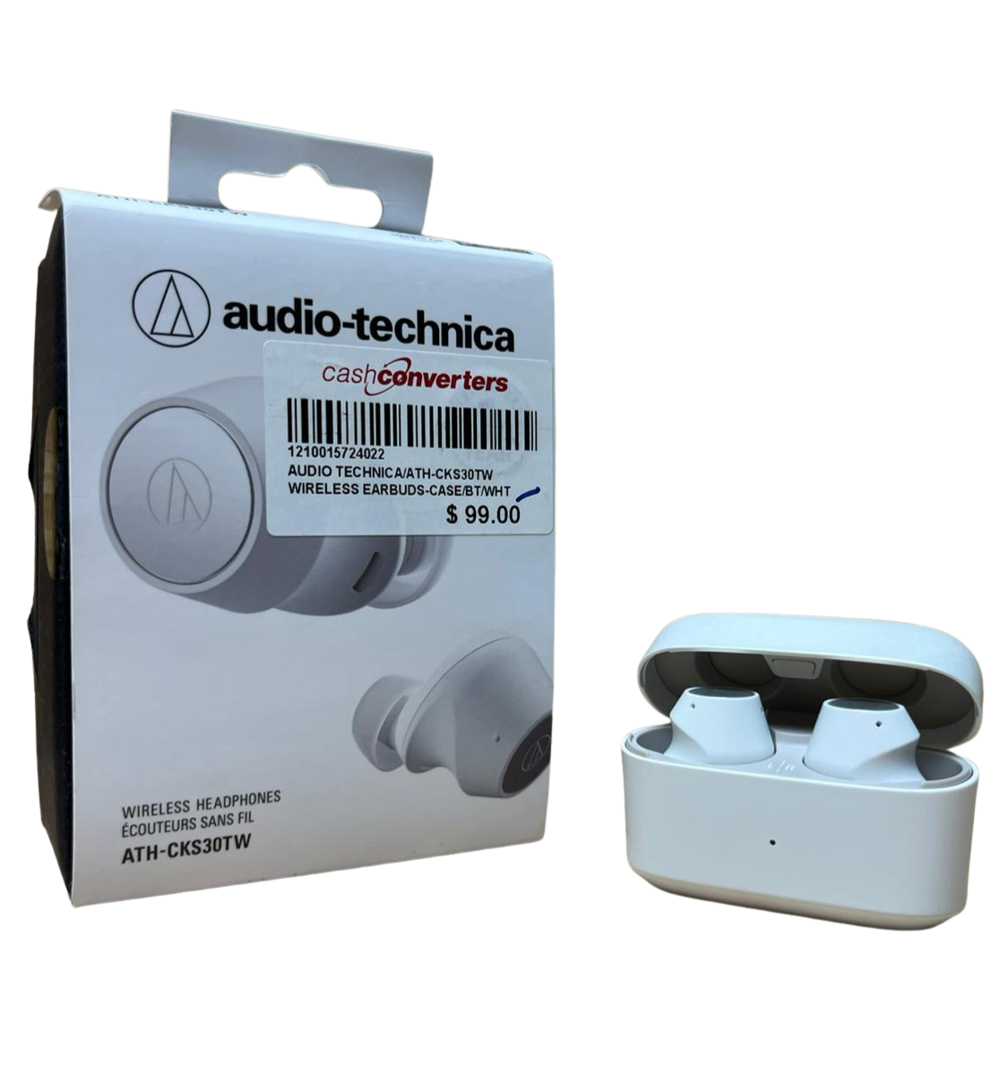 Audio Technica ATHCKS30TW True Wireless Headphones