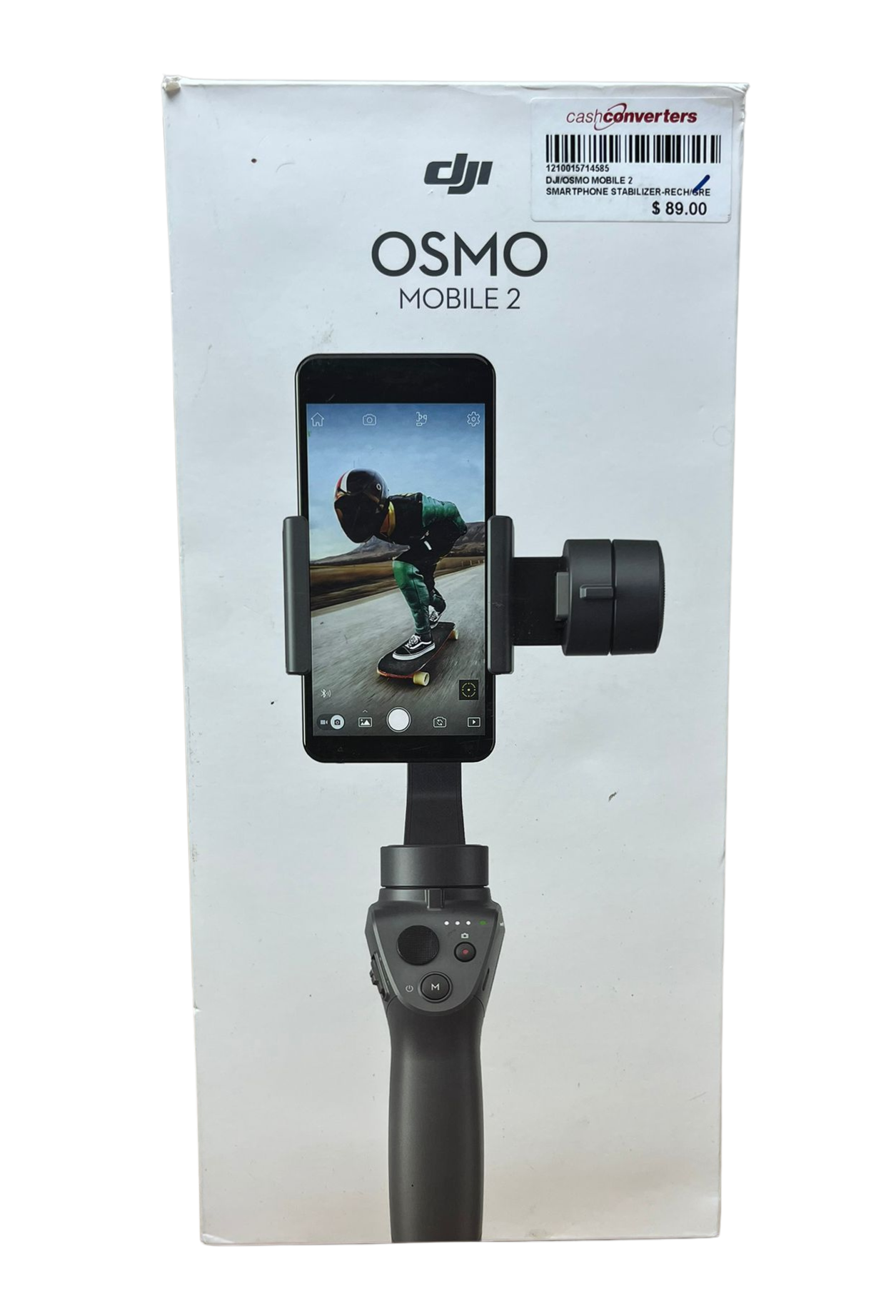 DJI Osmo Mobile 2 Handheld Smartphone Gimbal Single Unit Gray