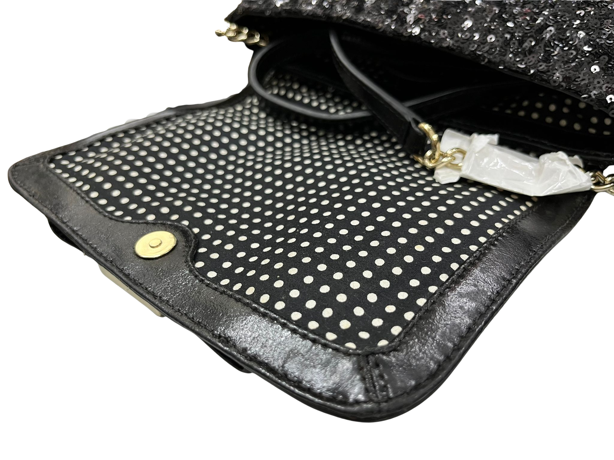Kate Spade Primrose Hill Kaelin Sequin Evening Bag Black