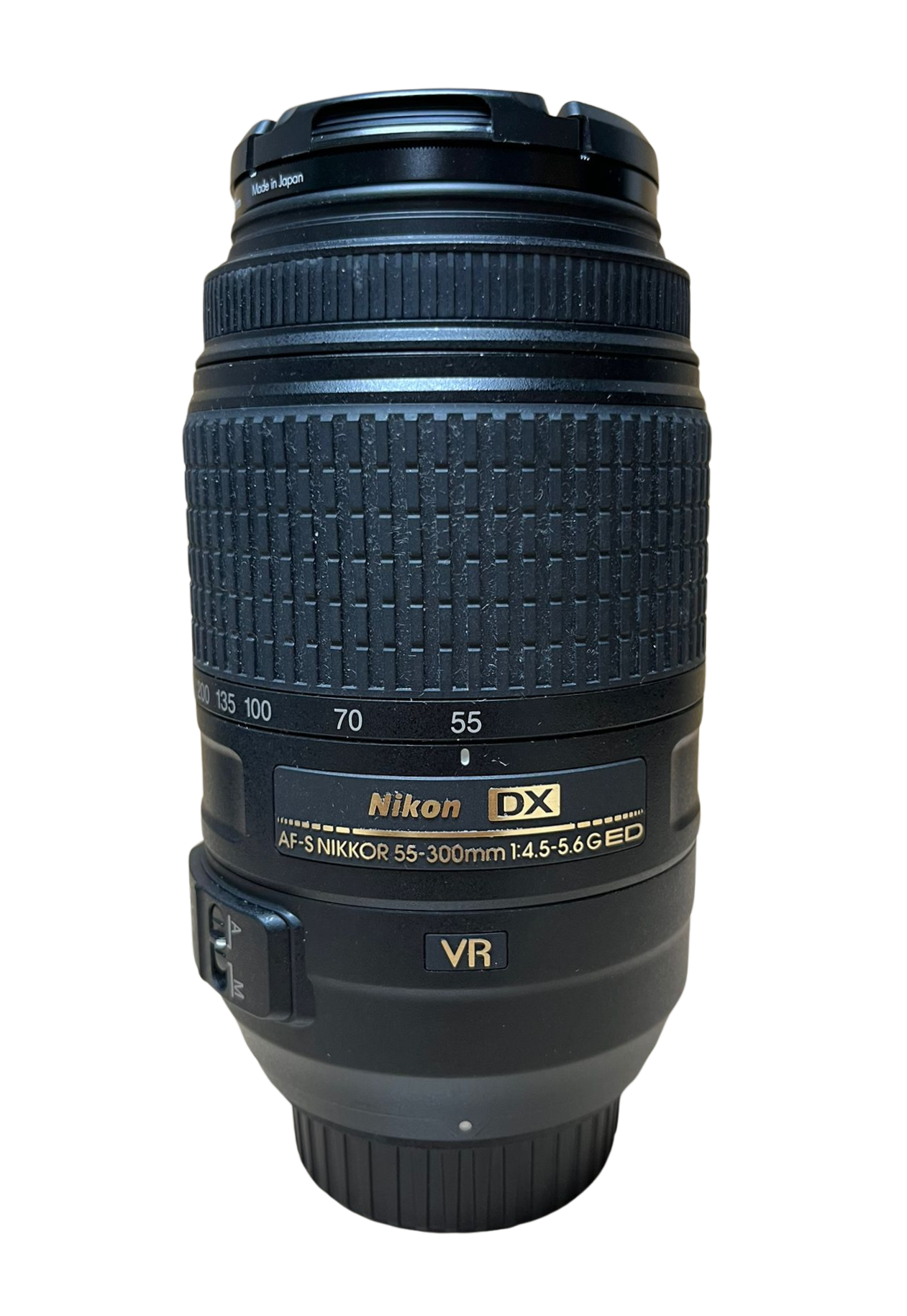 Nikon AF-S DX Nikkor 55-300mm f/4.5-5.6G ED VR Super Telephoto Lens Black