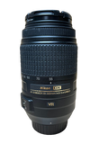 Nikon AF-S DX Nikkor 55-300mm f/4.5-5.6G ED VR Super Telephoto Lens Black