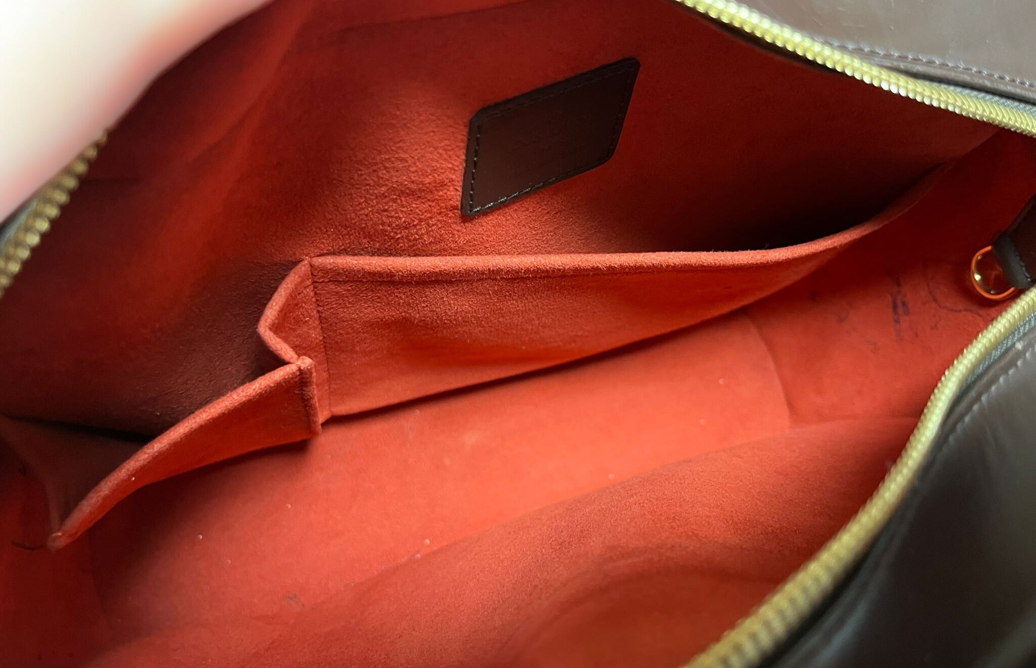 Louis Vuitton Sarria Horizontal Damier Ebene Canvas Double Top Handle Bag