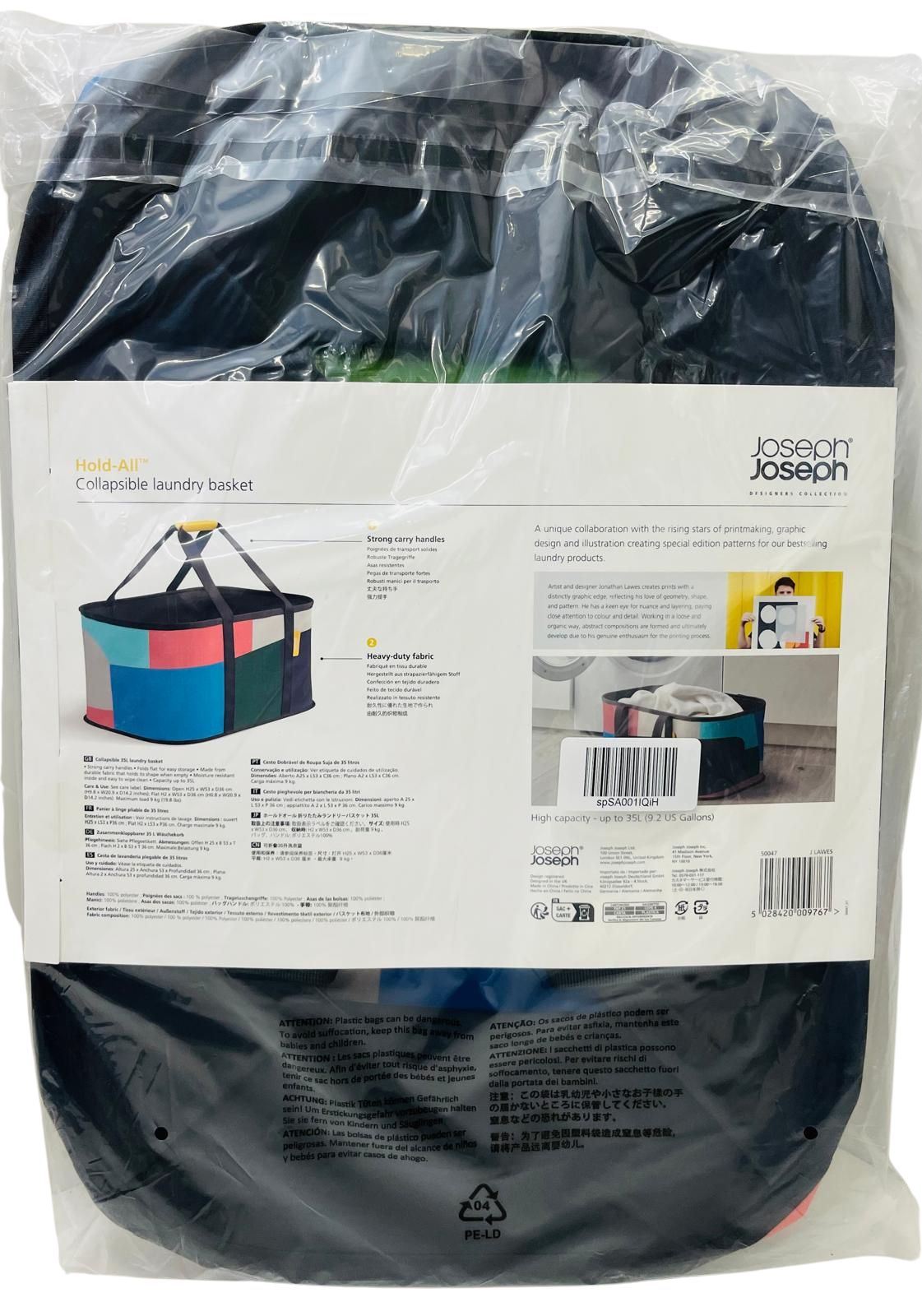 Joseph Joseph HoldAll Collapsible Laundry Basket 35L