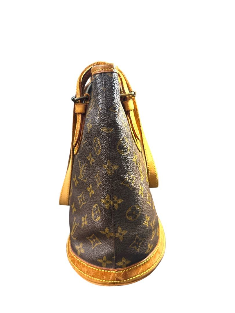 Louis Vuitton Monogram Bucket Shoulder Bag (H25 x L22 cm)