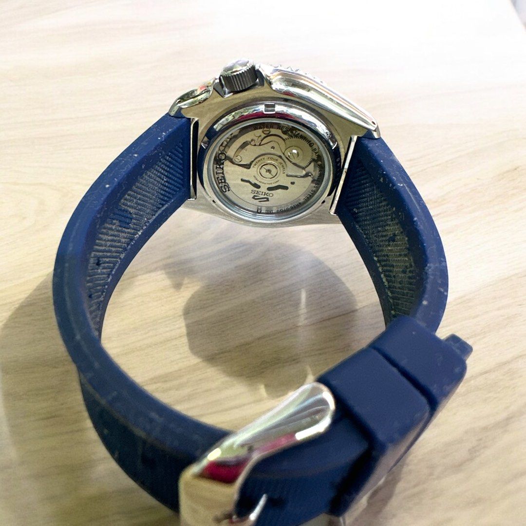Seiko 5 Blue Dial Mens Automatic Watch SRPD51K1