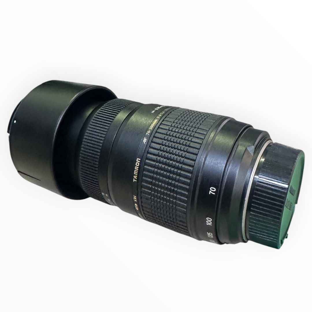 TAMRON AF 70-300mm F4-5.6 LD MACRO ケース付 Tamron AF 70-300mm F/4-5.6 Di LD Macro 1:2 Lens (A17) – Cash