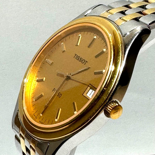 【稼働品】TISSOT PR50 J172/272K メンズクォーツ腕時計 稼働品】TISSOT PR50 J172/272K メンズクォーツ腕時計