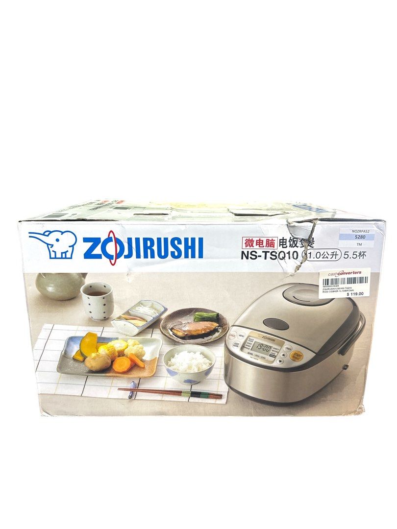 ZOJIRUSHI Rice Cooker, 1.0L (NS-TSQ10)