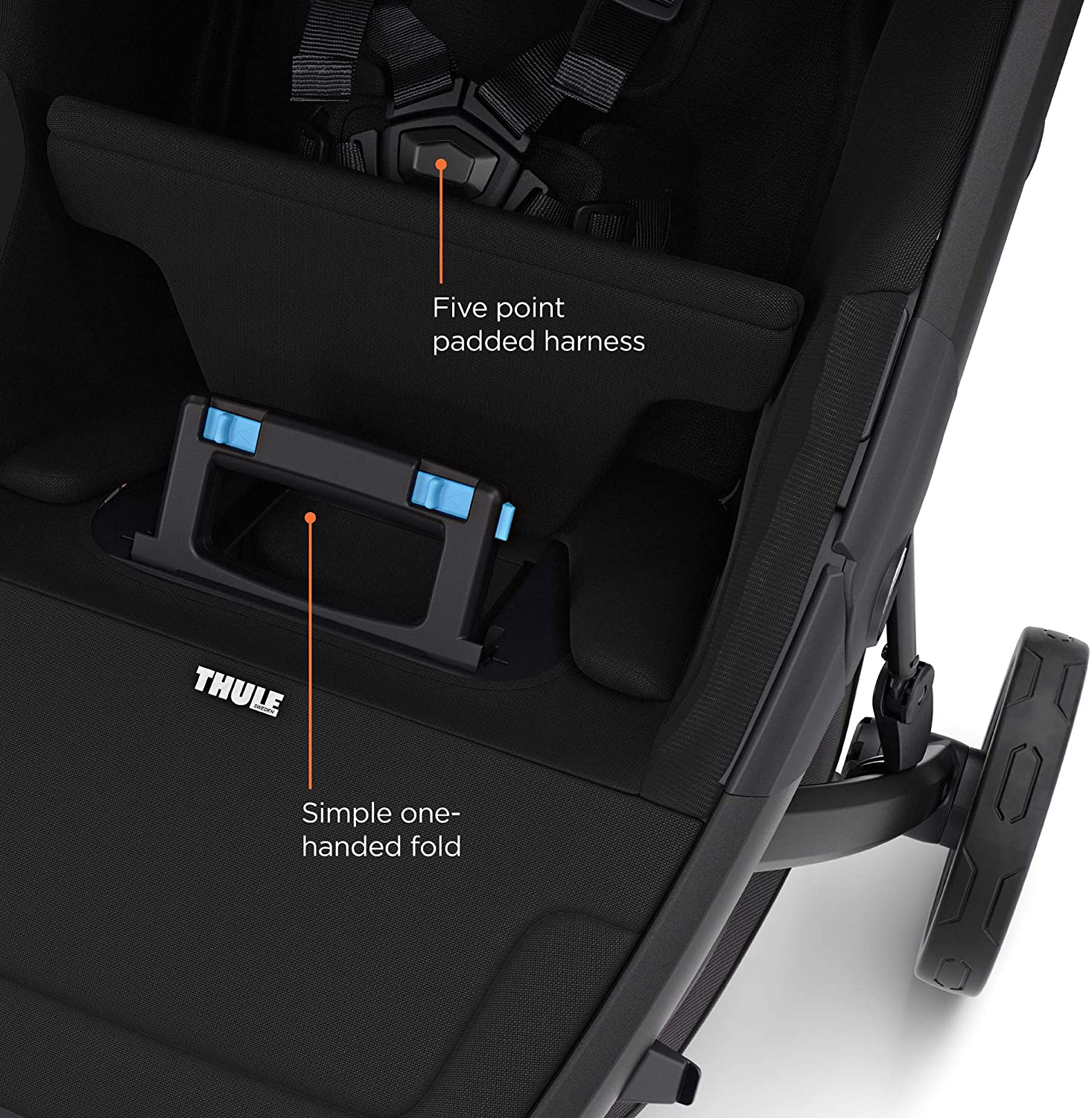 Thule Spring Compact Stroller Teal Malange - Cash Converters